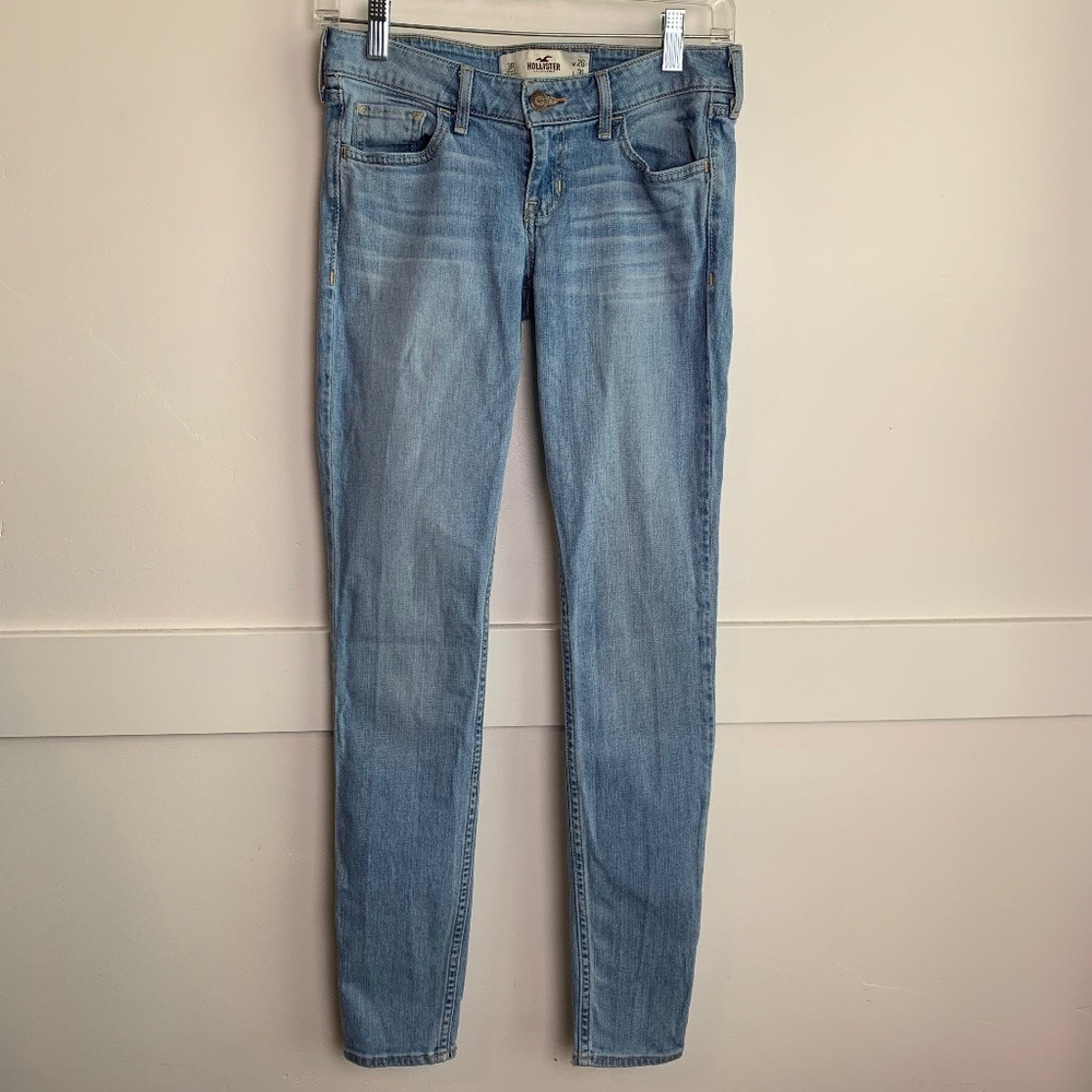 Hollister Light Wash Skinny Jeans